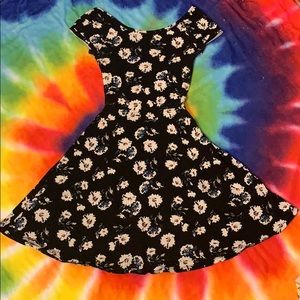 Open back dress